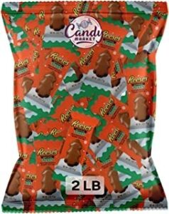 Milk Chocolate Peanut Butter- Bulk Pack – (2 LB ) By Candy Market (Tree’s)